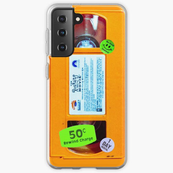 Slime Orange VHS Rug Rats Samsung Galaxy Soft Case