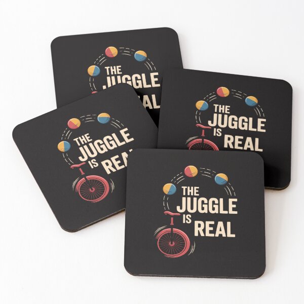 Item preview, The Juggle Is Real Juggling Circus Juggler Clown designed and sold by ForestMmost.