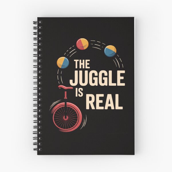 Item preview, The Juggle Is Real Juggling Circus Juggler Clown designed and sold by ForestMmost.