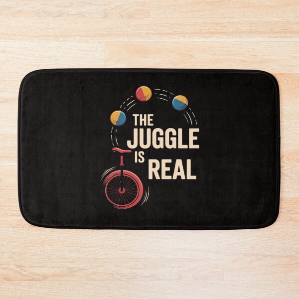 Item preview, The Juggle Is Real Juggling Circus Juggler Clown designed and sold by ForestMmost.