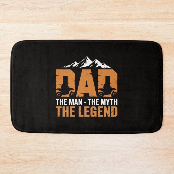Item preview, Dad The Man The Myth The Legend ATV Four Wheeler Quad Bike designed and sold by ForestMmost.