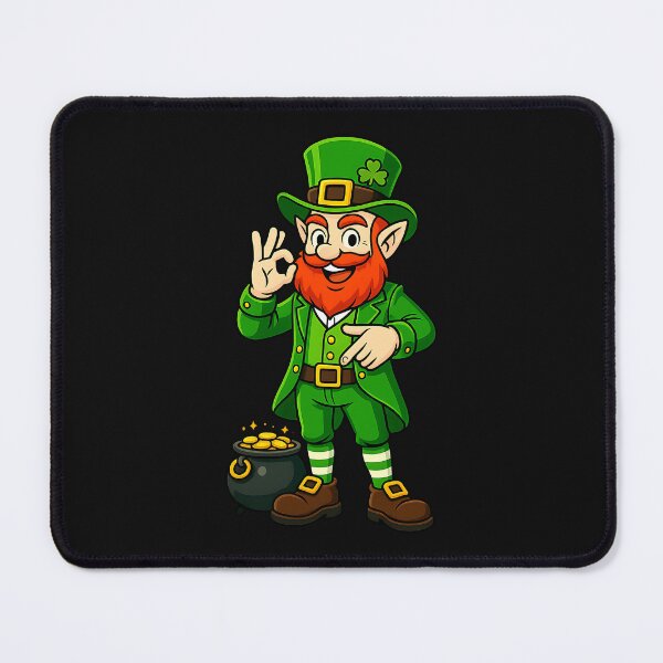 Item preview, Happy Six Seven Leprechaun 67 Funny St. Patrick's Day Clover designed and sold by Intomindfood.