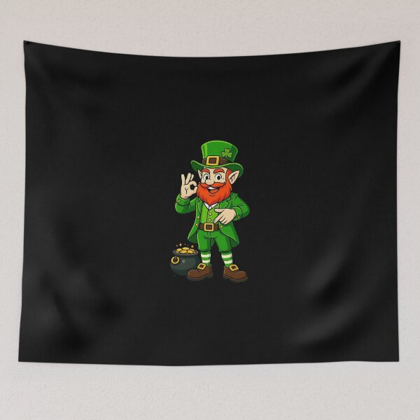 Item preview, Happy Six Seven Leprechaun 67 Funny St. Patrick's Day Clover designed and sold by Intomindfood.