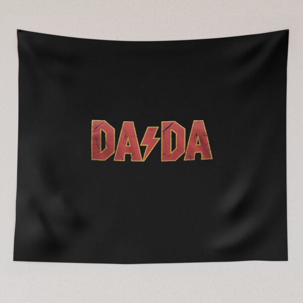 Item preview, Dada Rocks Rock and Roll Father's Day New Dads Distressed designed and sold by skanderio.