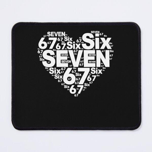Item preview, Funny 67 Meme Six Seven Heart Matching Couples Valentines designed and sold by Intomindfood.