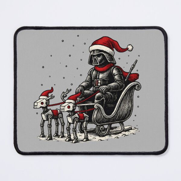 Item preview, Dark Christmas Santa Sleigh – Sci-Fi Holiday l designed and sold by InnerFlow.