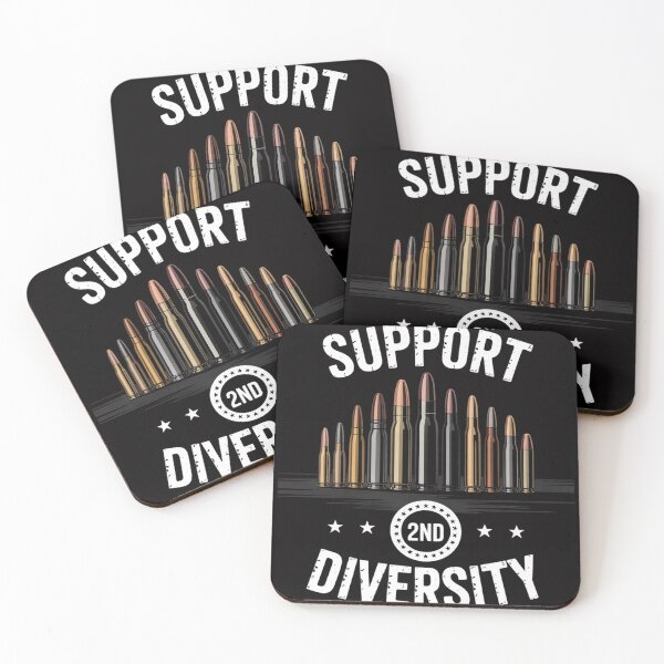 Item preview, support diversity bullet  second amendment Gun Rights Back designed and sold by berniceschm.