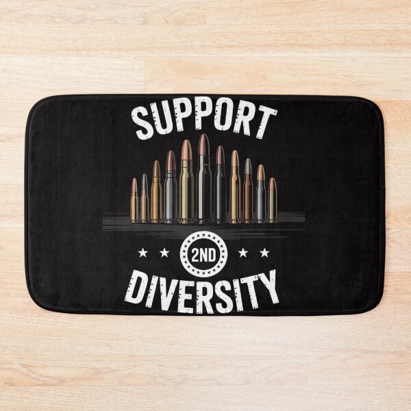 Item preview, support diversity bullet  second amendment Gun Rights Back designed and sold by berniceschm.