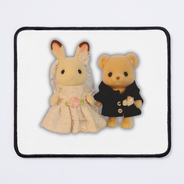 Item preview, Calico critters marriage all dressed up for the wedding  designed and sold by ArtClubOutside.
