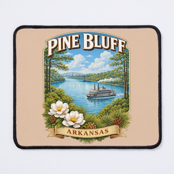 Item preview, Pine Bluff, Arkansas designed and sold by Myra365Art.