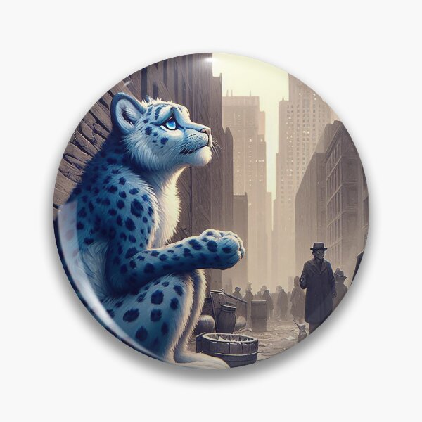 Item preview, Snow Leopard Hungers During the Long Winter designed and sold by nikkolaus.