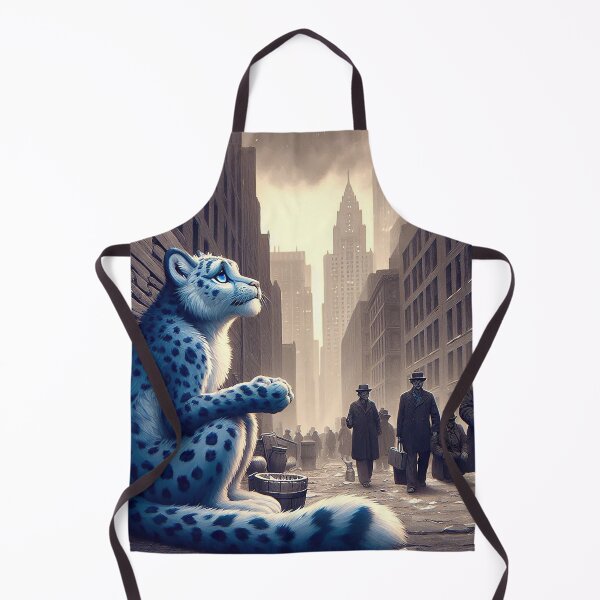 Item preview, Snow Leopard Hungers During the Long Winter designed and sold by nikkolaus.