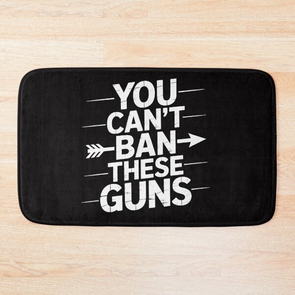Item preview, You Can't Ban These Guns Anti Democrat Gym Workout designed and sold by berniceschm.