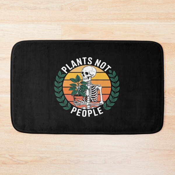Item preview, Plants Not People Plant Lover Skeleton Gardener Gardening designed and sold by AvagondaMind.