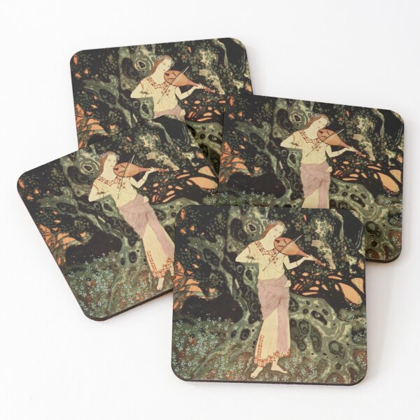 Item preview, Maiden in the Forest - Dreamer of Dreams - Edmund Dulac designed and sold by forgottenbeauty.