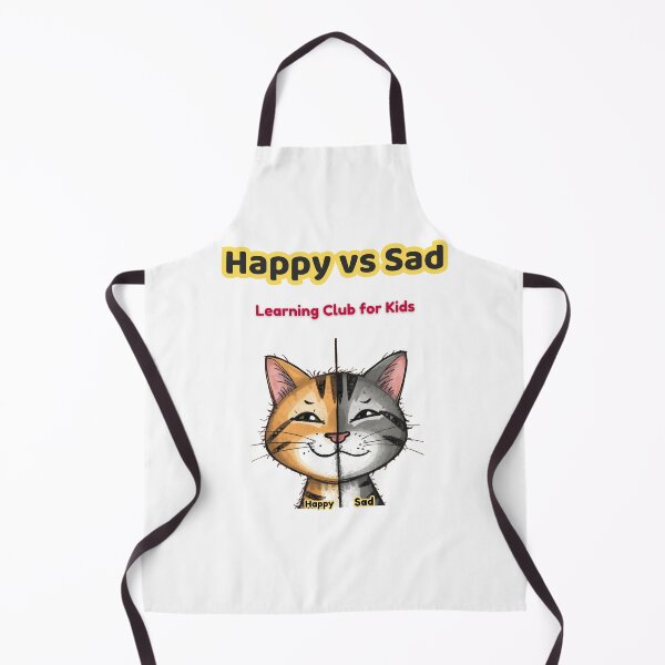Item preview, Happy vs Sad – Emotions Learning for Kids | Cat Faces designed and sold by AME Kids Designs.