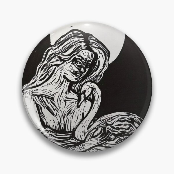 Item preview, The longing to nurture linocut print  designed and sold by ArtClubOutside.