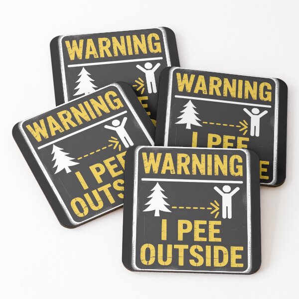 Item preview, I Pee Outside - Camping designed and sold by berniceschm.