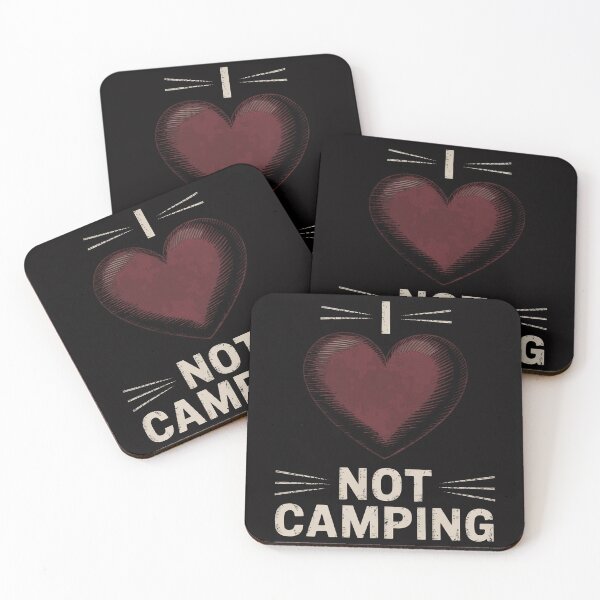 Item preview, I Love Not Camping designed and sold by berniceschm.