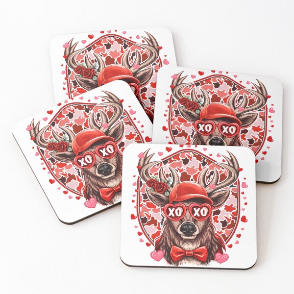 Item preview, Deer Valentine , Hunting Camo, Funny Valentine, Be mine, Cupid Love designed and sold by vintagearttee.