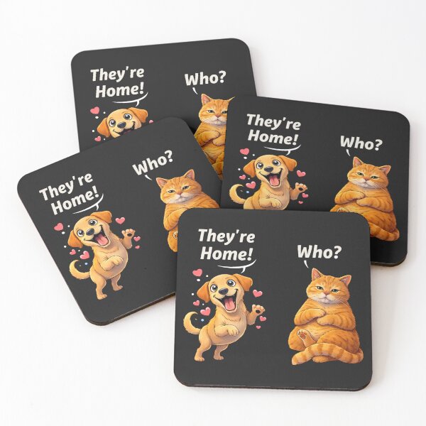 Item preview, They’re Home! Who? designed and sold by Sanctum Icons.