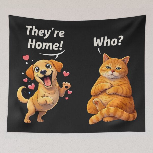 Item preview, They’re Home! Who? designed and sold by Sanctum Icons.