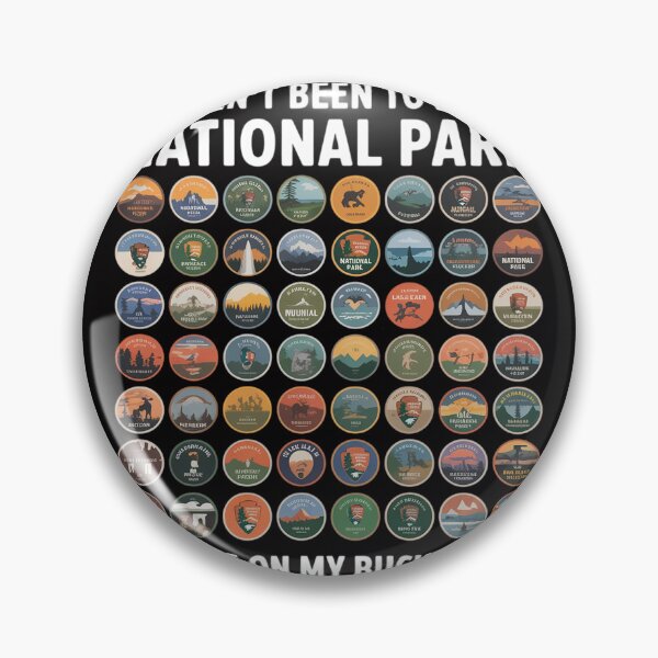 Item preview, I Haven't Been To Every National Park Checklist designed and sold by berniceschm.