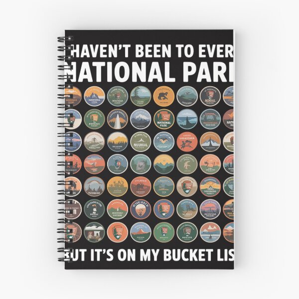Item preview, I Haven't Been To Every National Park Checklist designed and sold by berniceschm.