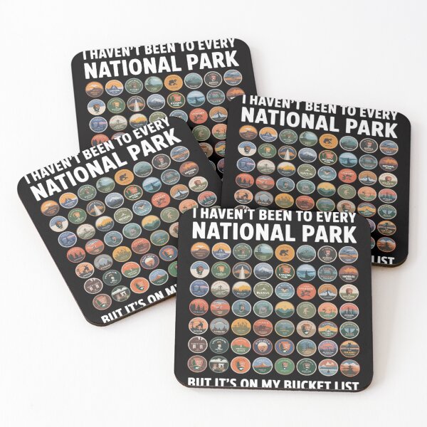 Item preview, I Haven't Been To Every National Park Checklist designed and sold by berniceschm.