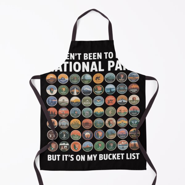 Item preview, I Haven't Been To Every National Park Checklist designed and sold by berniceschm.