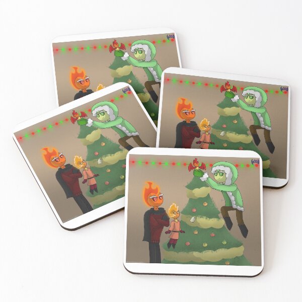 Item preview, FireWind Family Christmas (Cookie Run) designed and sold by DarkDragonDeception - Claudia.