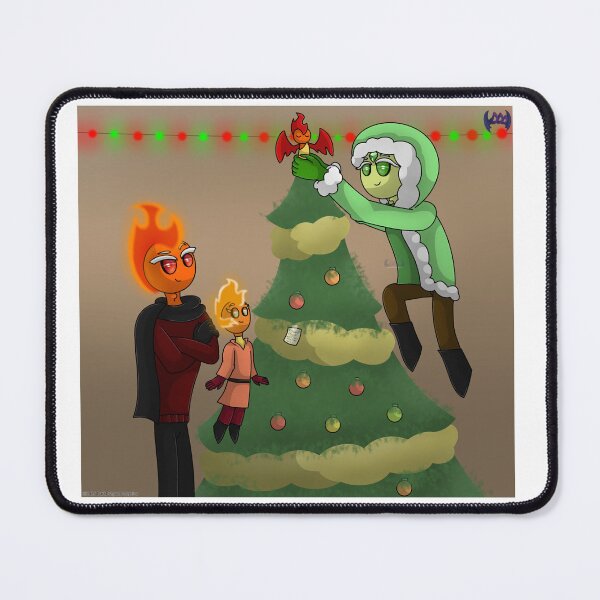 Item preview, FireWind Family Christmas (Cookie Run) designed and sold by DarkDragonDeception - Claudia.