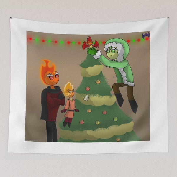 Item preview, FireWind Family Christmas (Cookie Run) designed and sold by DarkDragonDeception - Claudia.