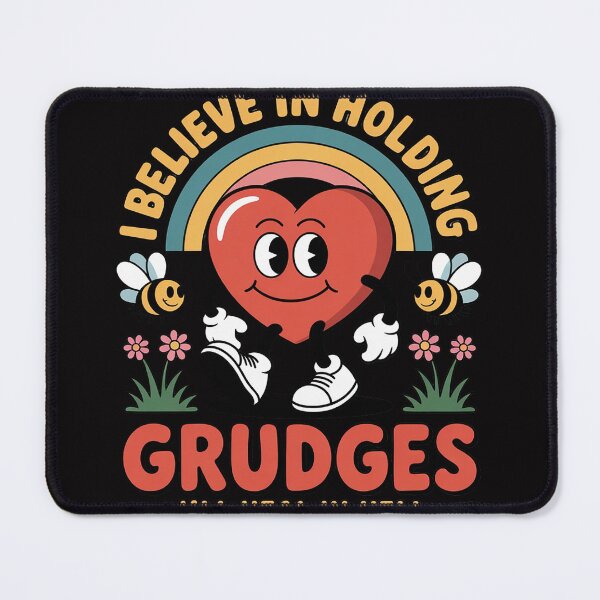 Item preview, I Believe In Holding Grudges I'll Heal In Hell Rainbow Heart designed and sold by berniceschm.