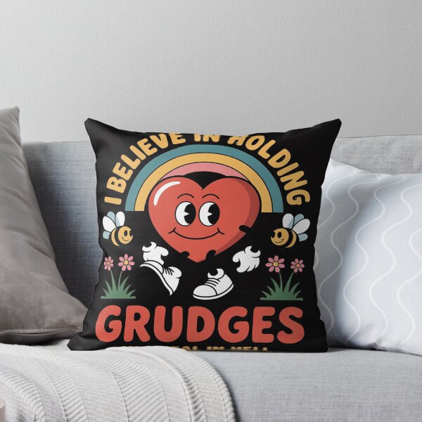 Item preview, I Believe In Holding Grudges I'll Heal In Hell Rainbow Heart designed and sold by berniceschm.