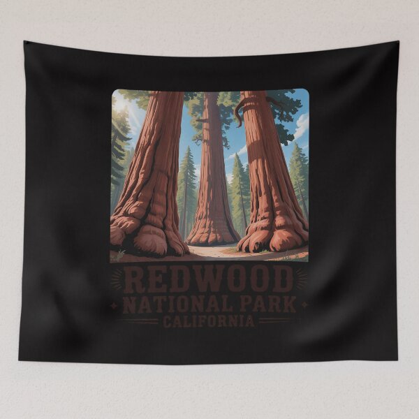 Item preview, Humboldt Redwoods US California state parks designed and sold by berniceschm.