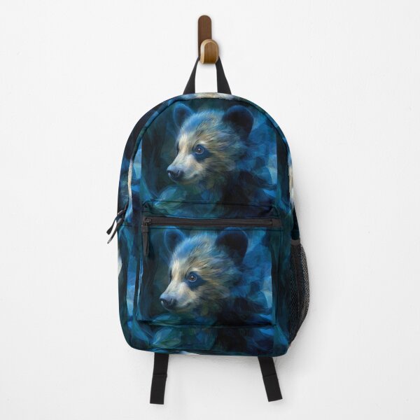 Item preview, Bear Cub in a Blue Forest designed and sold by Savannah Gibbs.