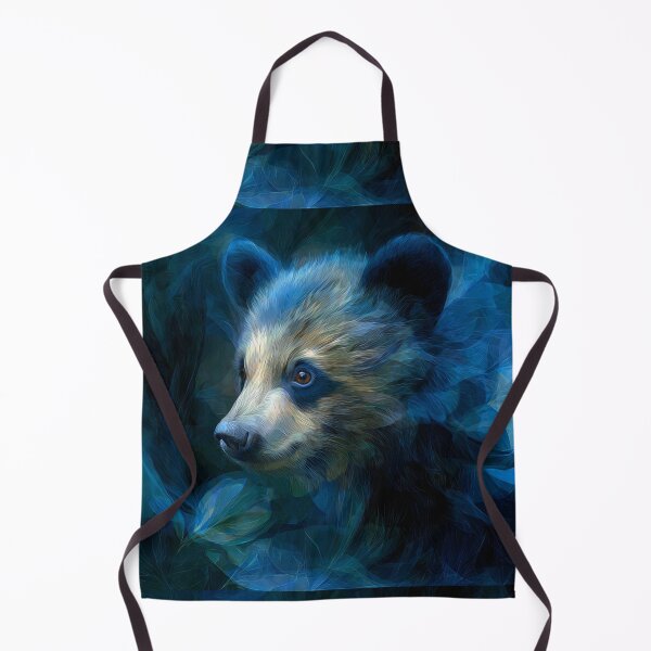 Item preview, Bear Cub in a Blue Forest designed and sold by Savannah Gibbs.
