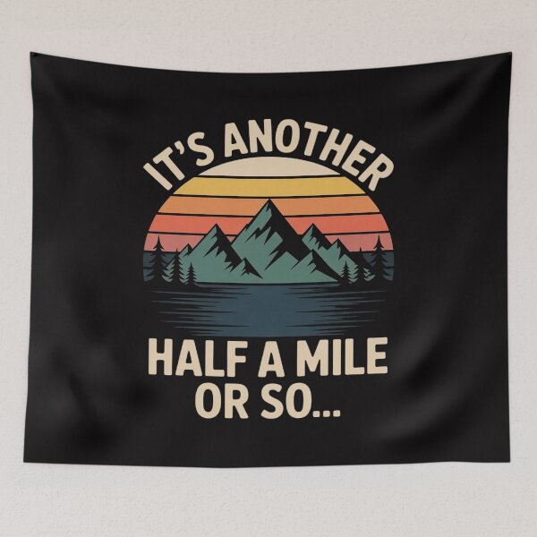 Item preview, Hiking Art For Men Women Camping Backpacking Mountain Hiker designed and sold by berniceschm.