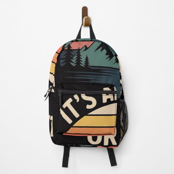 Item preview, Hiking Art For Men Women Camping Backpacking Mountain Hiker designed and sold by berniceschm.