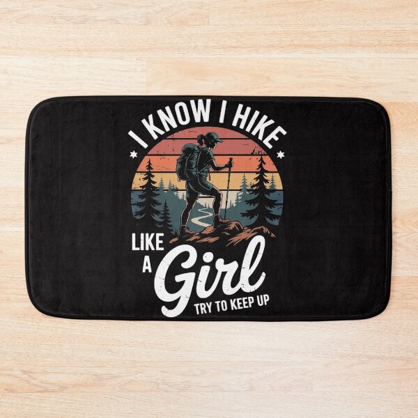 Item preview, Hiking Art For Girls Women Mountaineer Hiking Lover designed and sold by berniceschm.