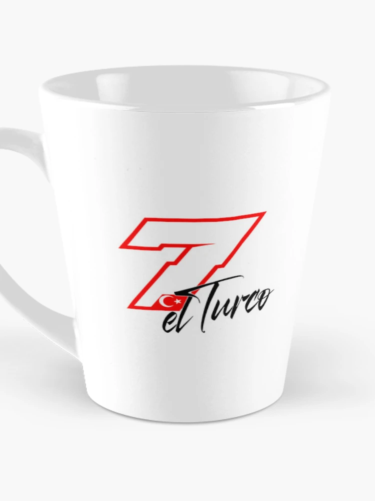 Thumbnail 3 of 4, Coffee Mug, El Turco Racing 7 – Motorcycle Racing Number Design designed and sold by Fan Art Station .