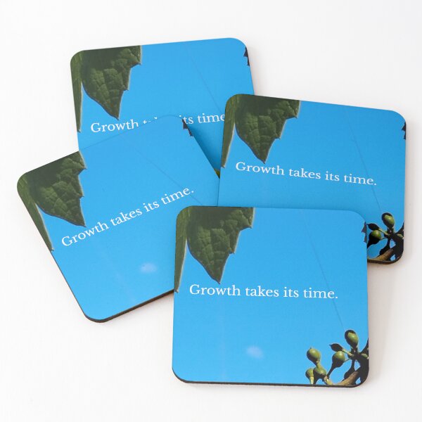 Item preview, Growth takes its time. designed and sold by bridgestrokes.