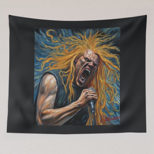 Item preview, "George Fisher: Corpsegrinder's Uncompromising Brutality" designed and sold by Artisticanvas.