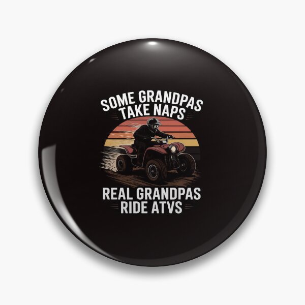 Item preview, Grandpa Ride ATVs 4 Wheeler Quad Bike Brap Men designed and sold by lavethediso.