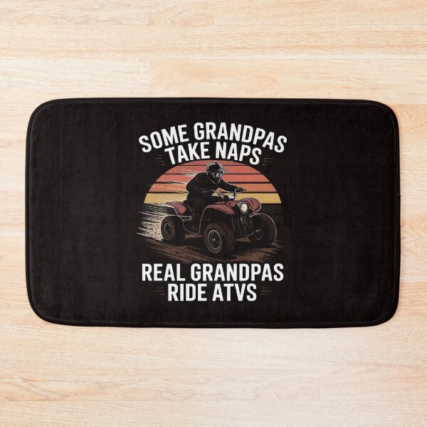 Item preview, Grandpa Ride ATVs 4 Wheeler Quad Bike Brap Men designed and sold by lavethediso.