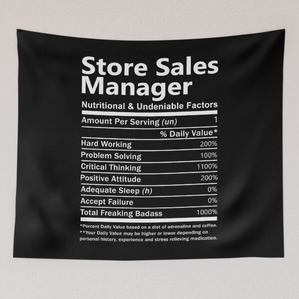 Item preview, Store Sales Manager designed and sold by liviawong435.