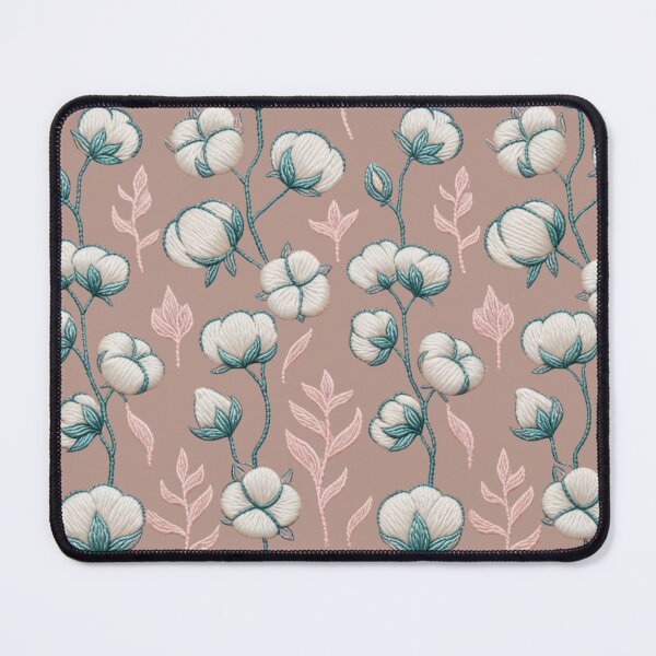 Item preview, Turquoise and Pink Embroidered Cotton Threads designed and sold by Ciervo Primavera.