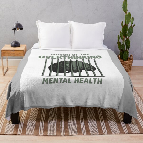 Item preview, Prison of Overthinking – Mental Health Awareness Design designed and sold by NomadUSArt.