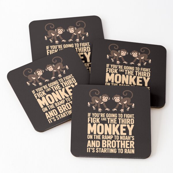 Item preview, Fight as if you were the third monkey designed and sold by lavethediso.